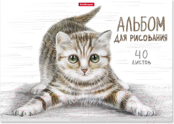Изображение товара Альбом для рисования Erich Krause Tabby / 49844