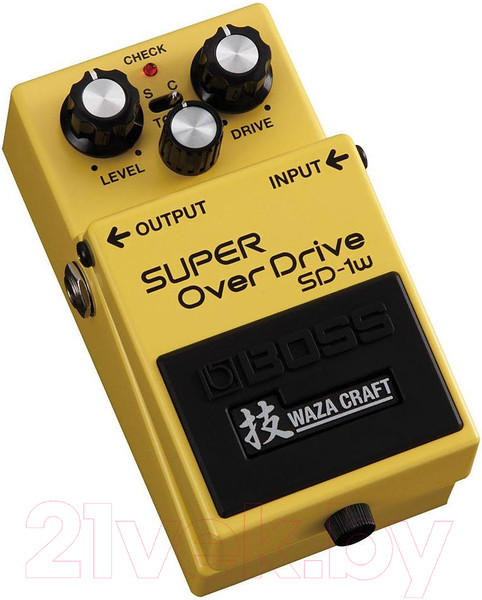 Изображение товара Педаль электрогитарная Boss SD-1W Waza Craft Super Overdrive