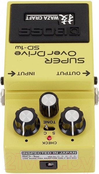 Изображение товара Педаль электрогитарная Boss SD-1W Waza Craft Super Overdrive