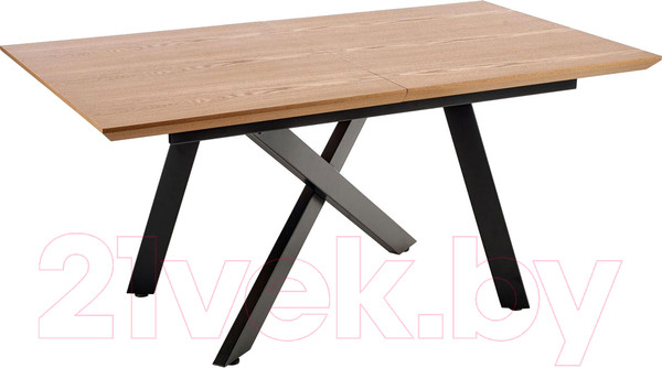 Изображение товара Обеденный стол Halmar Capital (дуб натуральный/черный)