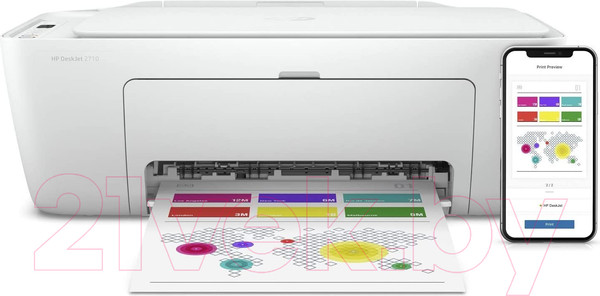 Изображение товара МФУ HP DeskJet 2710 (5AR83B)
