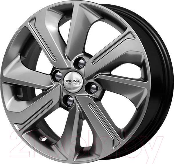 Изображение товара Литой диск SKAD KL-319 15x6" 4x100мм DIA 54.1мм ET 46мм Графит