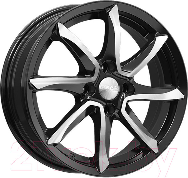 Изображение товара Литой диск SKAD Осака 15x6" 4x100мм DIA 54.1мм ET 46мм Алмаз