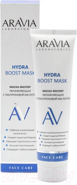 Изображение товара Маска для лица кремовая Aravia Laboratories увлажняющая с гиалуроновой кислотой (100мл)