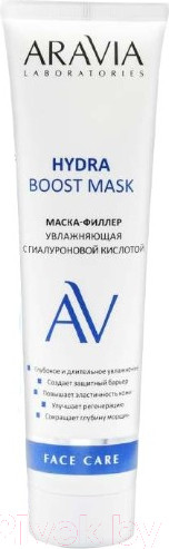 Изображение товара Маска для лица кремовая Aravia Laboratories увлажняющая с гиалуроновой кислотой (100мл)