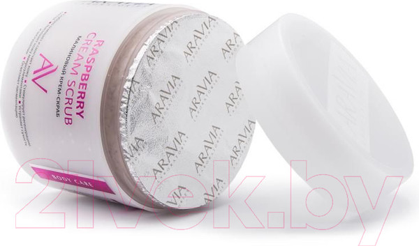 Изображение товара Скраб для тела Aravia Laboratories Raspberry Cream Scrub (300мл)