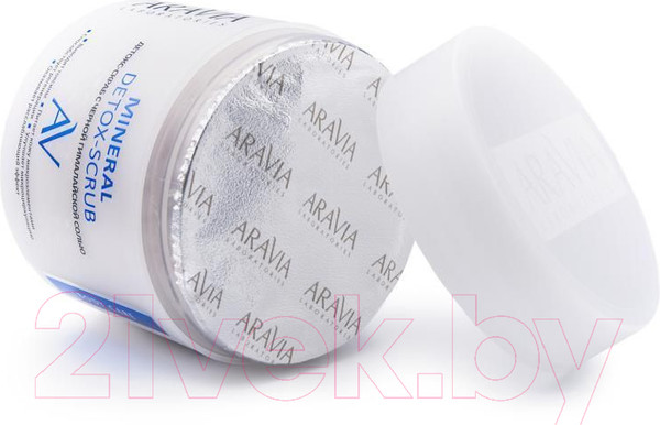 Изображение товара Скраб для тела Aravia Детокс-скраб с черной гималайской солью (300мл)