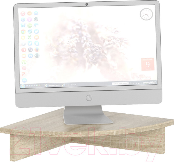 Изображение товара Подставка под монитор Славянская столица С-660 (дуб сонома)