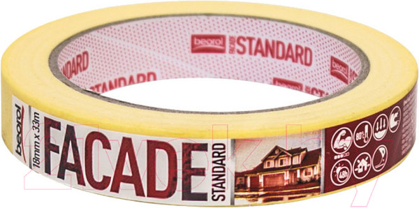 Изображение товара Лента малярная Beorol Facade Standard 30мм/50м