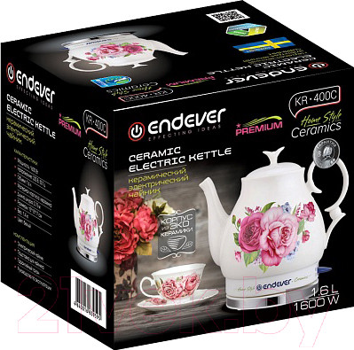 Изображение товара Электрочайник Endever Skyline KR-400 C