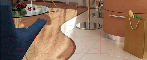 Изображение товара Профиль декоративный Rico Flex 452 Орех (3м)