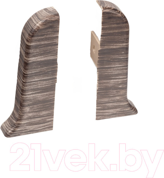 Изображение товара Заглушка для плинтуса Rico Leo 122 Дуб Мореный (2шт, флоупак)