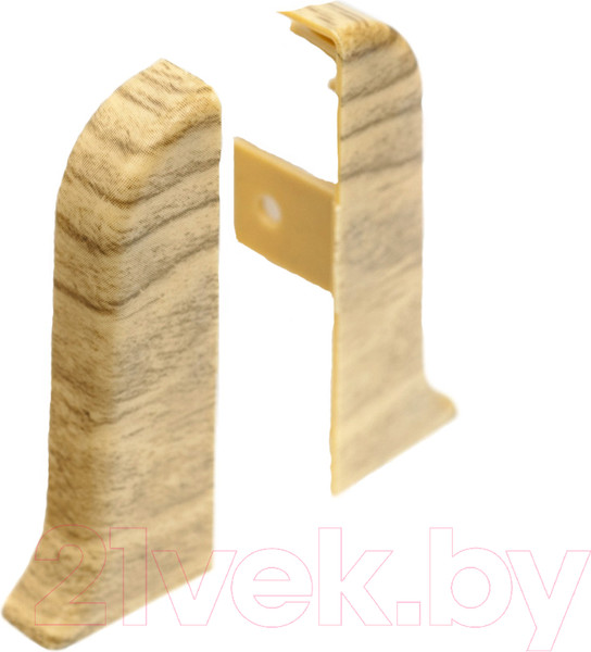 Изображение товара Заглушка для плинтуса Rico Leo 165 Дуб Коньячный (2шт, флоупак)