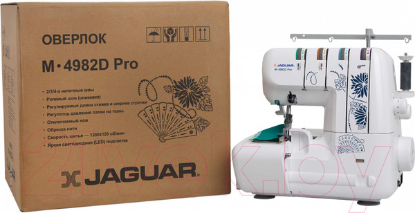 Изображение товара Оверлок Jaguar M-4982D Pro