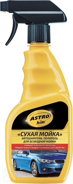 Изображение товара Очиститель кузова ASTROhim Мойка без воды / Ас-319 (0.5л)