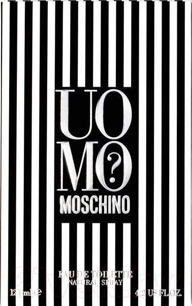 Изображение товара Туалетная вода Moschino Uomo (125мл)