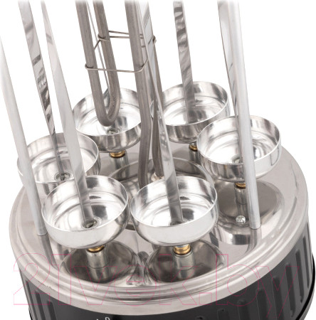 Изображение товара Электрошашлычница Endever Grillmaster 295 (серебристый/черный)