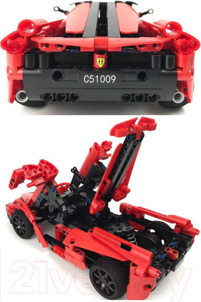 Изображение товара Конструктор управляемый CaDa Ferrari / C51009W (на радиоуправлении)