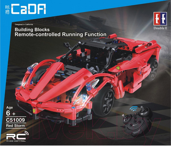 Изображение товара Конструктор управляемый CaDa Ferrari / C51009W (на радиоуправлении)