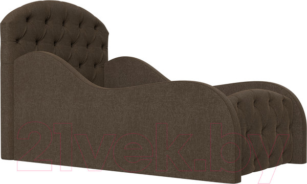 Изображение товара Кровать-тахта детская Mebelico Майя Люкс 235 / 104168 (рогожка, коричневый)