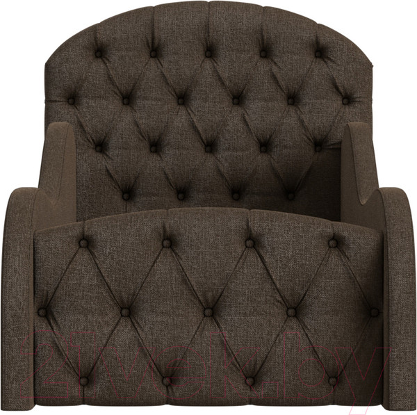 Изображение товара Кровать-тахта детская Mebelico Майя Люкс 235 / 104168 (рогожка, коричневый)