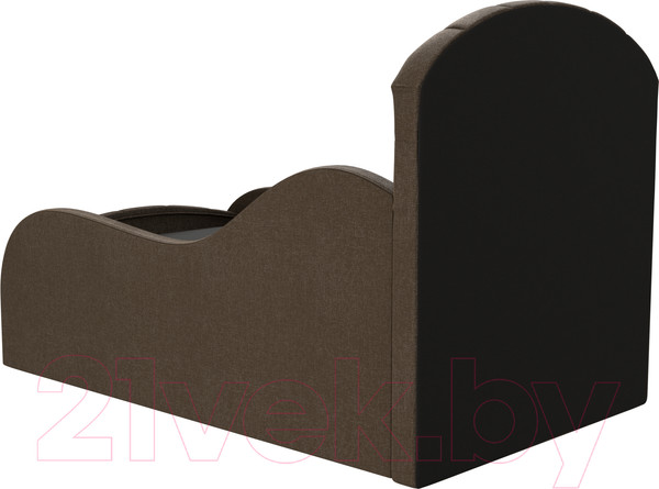 Изображение товара Кровать-тахта детская Mebelico Майя Люкс 235 / 104168 (рогожка, коричневый)