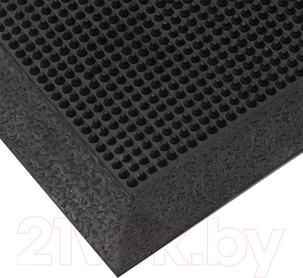 Изображение товара Коврик грязезащитный VORTEX Flint 80x120 / 20095 (черный)