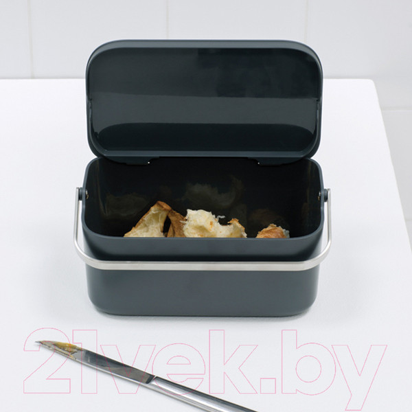 Изображение товара Контейнер для пищевых отходов Brabantia 117541 (темно-серый)