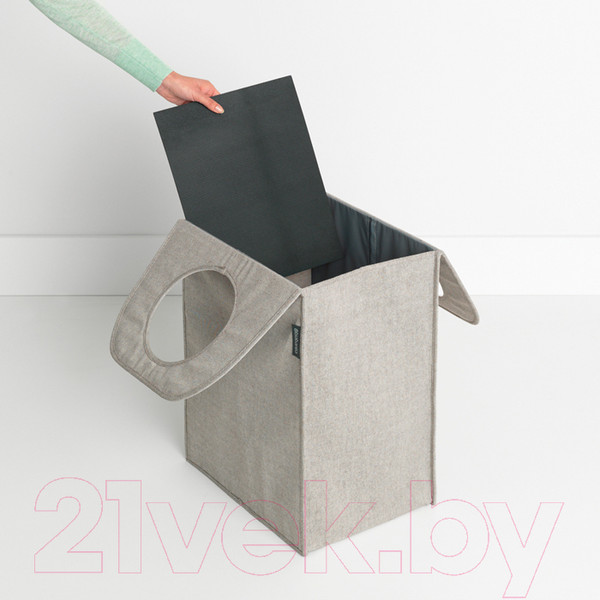 Изображение товара Корзина для белья Brabantia 120367 (серый)