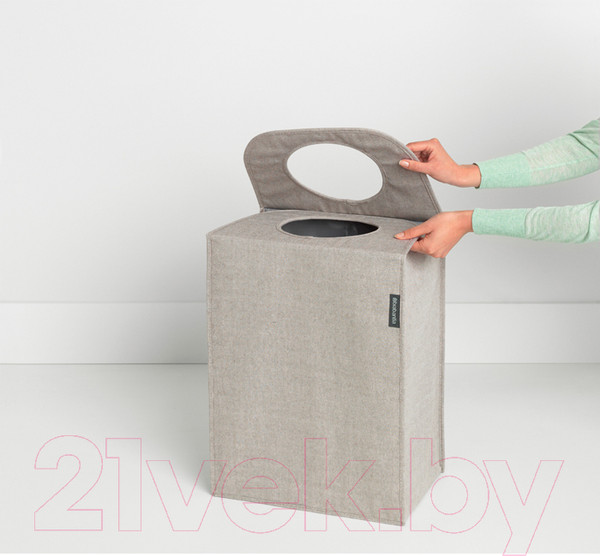 Изображение товара Корзина для белья Brabantia 120367 (серый)