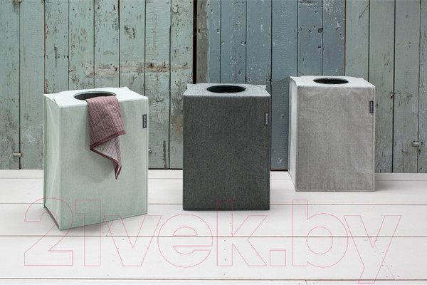 Изображение товара Корзина для белья Brabantia 120367 (серый)