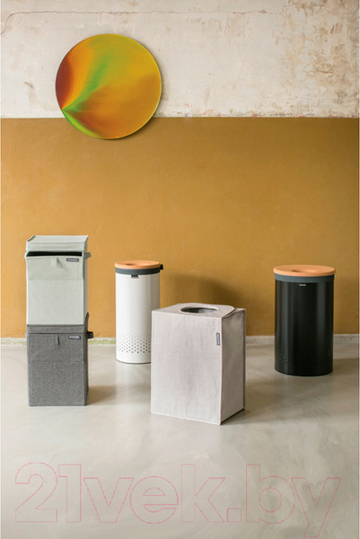 Изображение товара Корзина для белья Brabantia 120367 (серый)