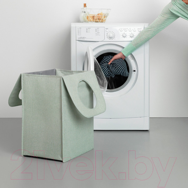 Изображение товара Корзина для белья Brabantia 120404 (зеленый)