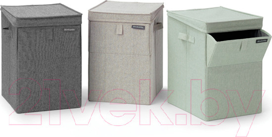 Изображение товара Корзина для белья Brabantia 120428 (серый)