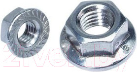 Изображение товара Гайка Starfix С фланцем М12 DIN 6923 / SM-66047-1200 (1200шт, оцинкованный)
