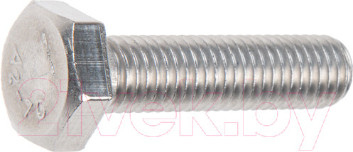 Изображение товара Болт Starfix Шестигранный М10х100 DIN 933 / SM-18865-50 (50шт, нержавеющая сталь А2)