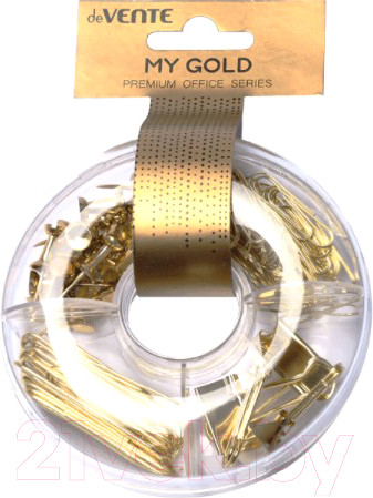Изображение товара Набор канцелярских мелочей deVente My Gold / 4133800