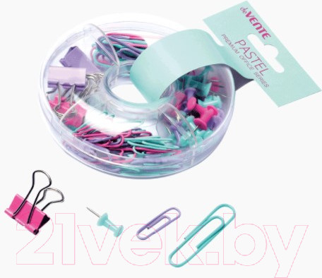 Изображение товара Набор канцелярских мелочей deVente Pastel / 4133801