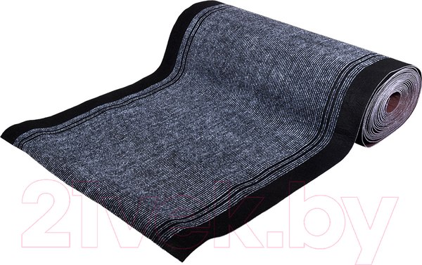 Изображение товара Коврик грязезащитный VORTEX Trophy 100x1500 / 24085 (черный/серый)
