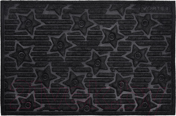 Изображение товара Коврик грязезащитный VORTEX Greek 40x60 / 20102 (черный)