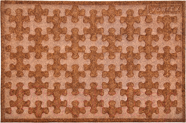 Изображение товара Коврик грязезащитный VORTEX Greek 40x60 / 20103 (коричневый)
