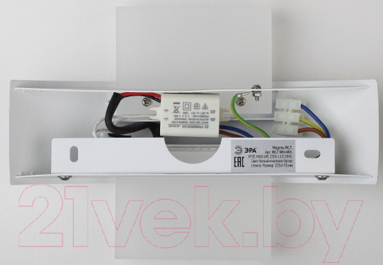 Изображение товара Бра ЭРА WL7 WH+WH / Б0034604