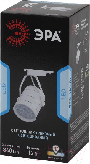 Изображение товара Трековый светильник ЭРА TR3 - 12 WH / Б0032106 (белый)