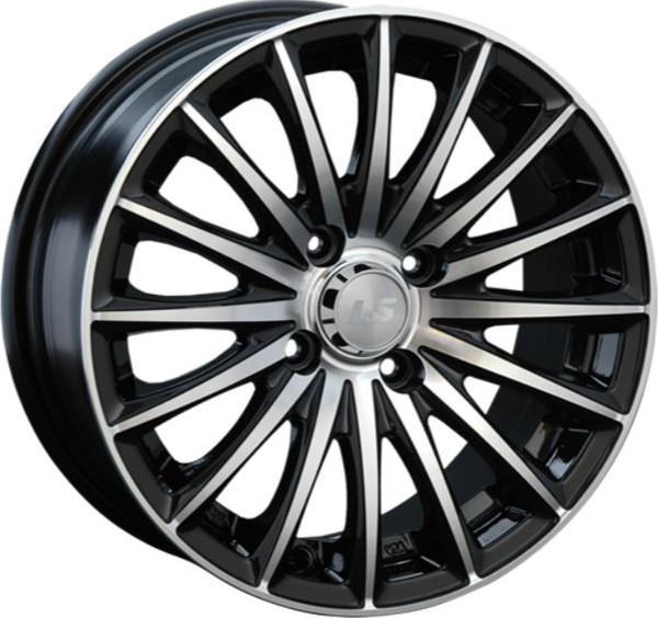 Изображение товара Литой диск LS wheels LS 804 17x7.5" 5x114.3мм DIA 73.1мм ET 35мм BKF