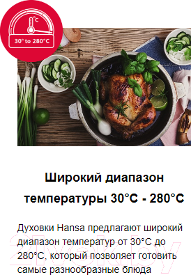 Изображение товара Электрический духовой шкаф Hansa BOEI697220