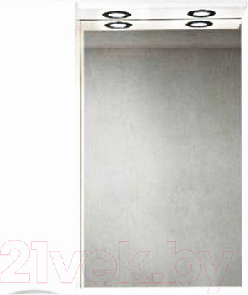 Изображение товара Шкаф с зеркалом для ванной BelBagno Marino-SPC-600/750-1A-BL-P-L