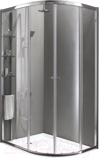 Изображение товара Душевой уголок Cezares ANIMA-W-RH-2-120/100-C-Cr-L