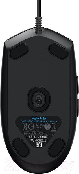 Изображение товара Мышь Logitech G102 Lightsync (черный)