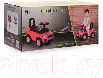 Изображение товара Каталка детская Lorelli Внедорожник Red / 10400020001
