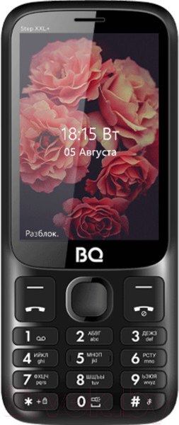 Изображение товара Мобильный телефон BQ Step XXL Plus BQ-3590 (черный)